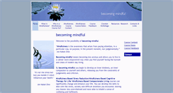 Desktop Screenshot of becomingmindful.co.uk